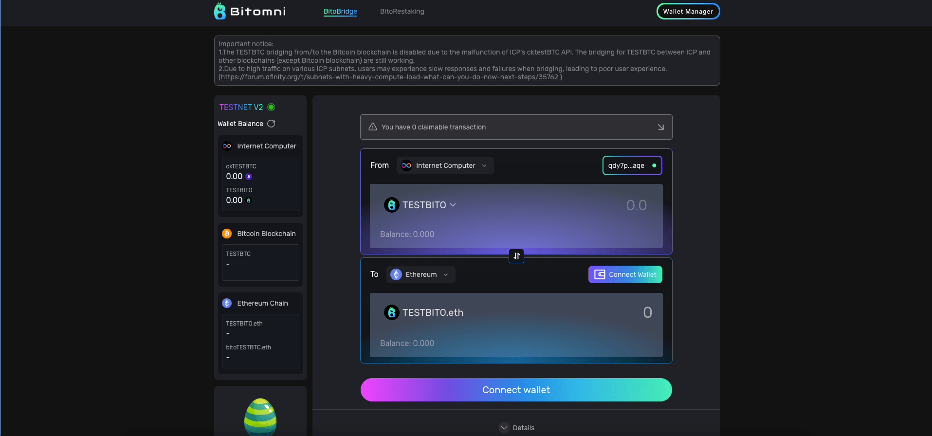 Bitomni screenshot